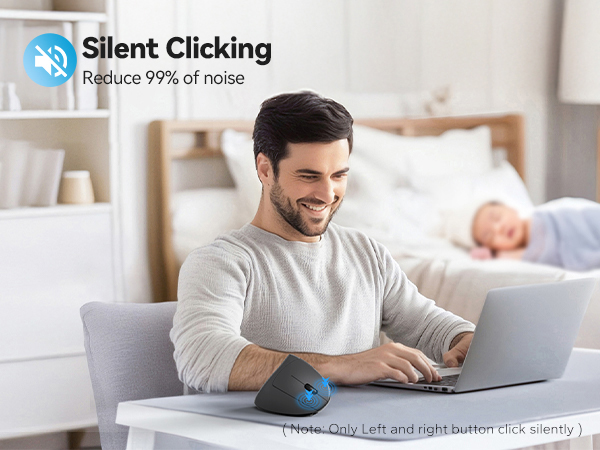 silent vertical mouse