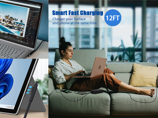 smart fast charging 12ft