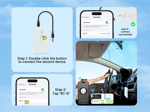 wireless airplane headphone adapter