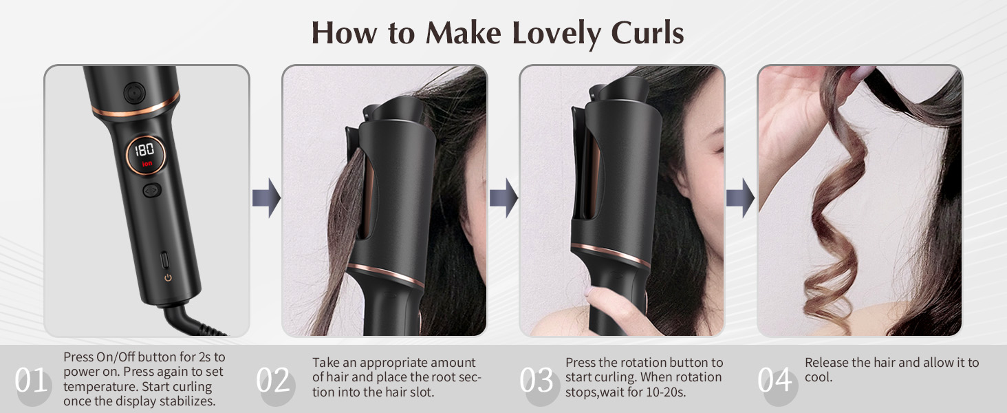 Salon-Quality Curls Anytime, Anywhere