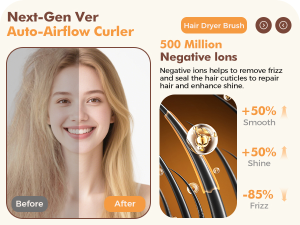 hair dryer brush hair dryer with diffuser