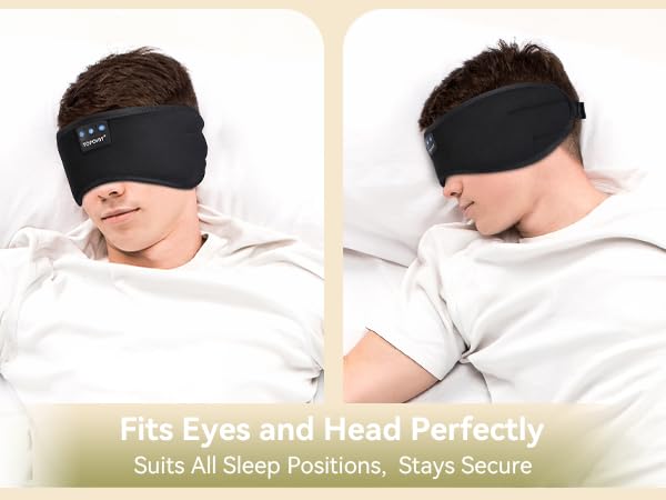Sleep Mask Headphones Wireless Bluetooth