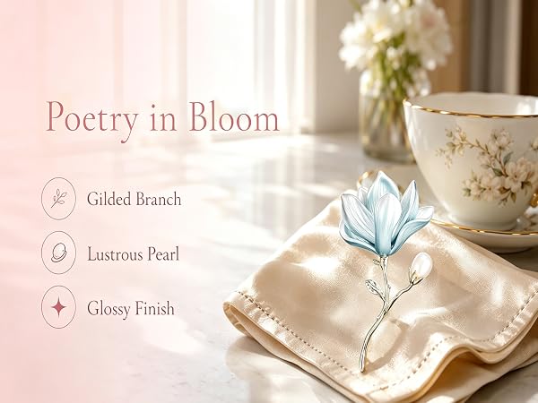 Vintage Golden Branch Floral Lapel Pin Elegant Costume Jewelry for Women Suit Scarf Accessory