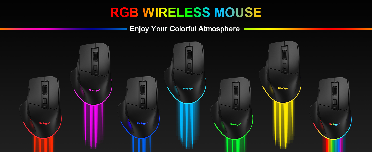 backlit wireless mouse