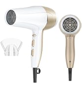 CONFU Hair Dryer, Blow Dryer with Ionic Conditioning,Lightweight Hair Dryer for Home and Travel, ...