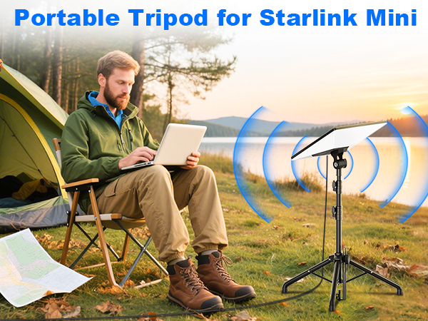 Portable Tripod for Starlink Mini