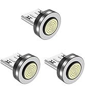 EndlesShine 9 Pins Magnetic Charging Cable Tips Connectors for Micro Android Devices Fast Chargin...