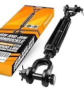 [Premium] 5/8”x15” Heavy Duty Jaw and Jaw Turnbuckle, 3500 lbs Working Load Limit, Weather Resist...