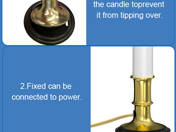 electric candlesticks