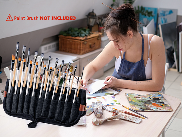 Paint Brush Holder &amp; Organizer