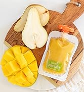Infantino Disposable Squeeze Pouches, Baby Food Pouches for Portable Homemade Semi-Solid Food for...