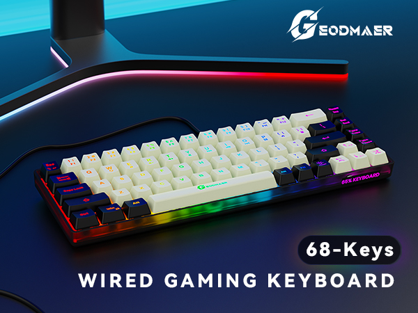 wired gaming keyboard