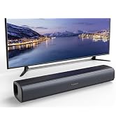 RIOWOIS Sound Bar for Smart TV, Soundbar for TV with Bass Reflector and Easy Set up, Home Audio S...