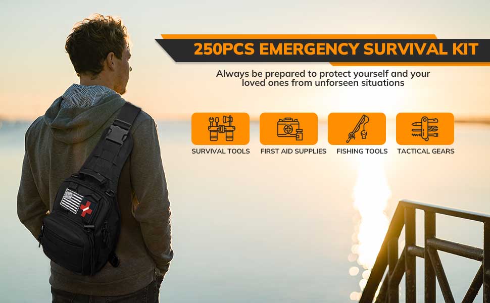250 emergency survival kit