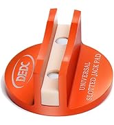 DEDC Universal Aluminum Grooved Magnetic Jack Pad, Jacking Puck Pinch Weld Frame Rail Adapter, Oi...