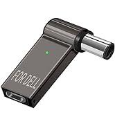 USB C to 7.4mm Laptop Charging Adapter Female Type C to Male DC 7.4 x 5.0mm Barrel Jack Plug Conv...