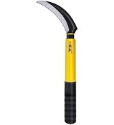 KAKURI Japanese Harvesting Sickle Garden Tool 4.7" [Special Triple Edged Blade] Made in Japan, Ga...