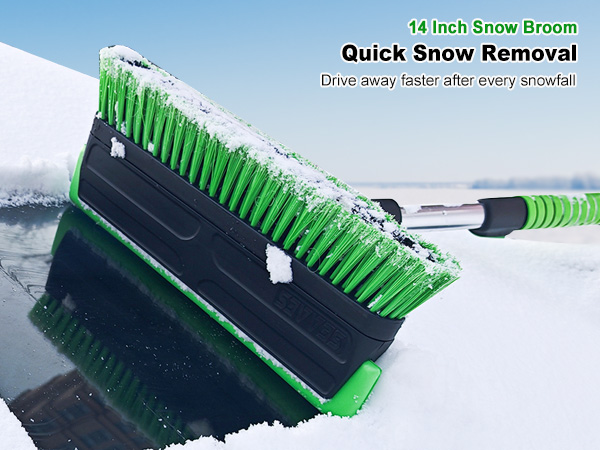 snow brush ice scraper