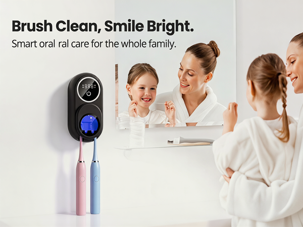 Toothbrush Cleaner and Holders