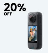 Insta360 X4 Air - Lightweight 165g 8K 360 Camera, Invisible Selfie Stick Effect, Replaceable Lens...