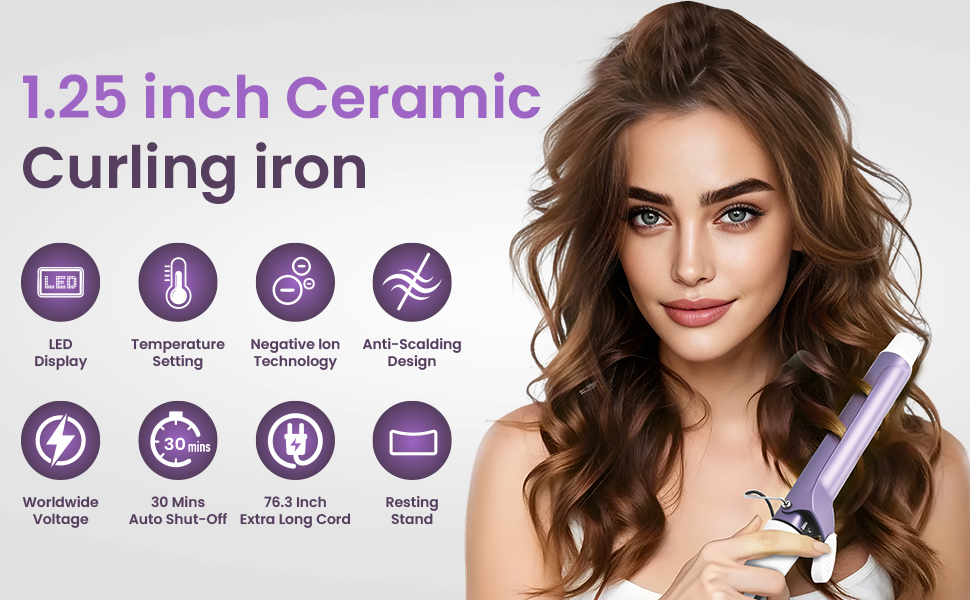 Ceramic Curling Iron