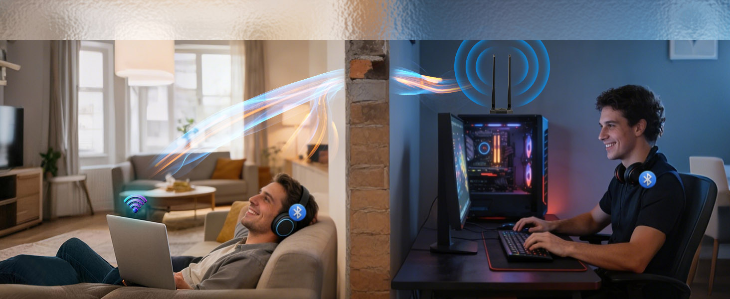 wifi antenna for pcie wifi 7 bluetooth card