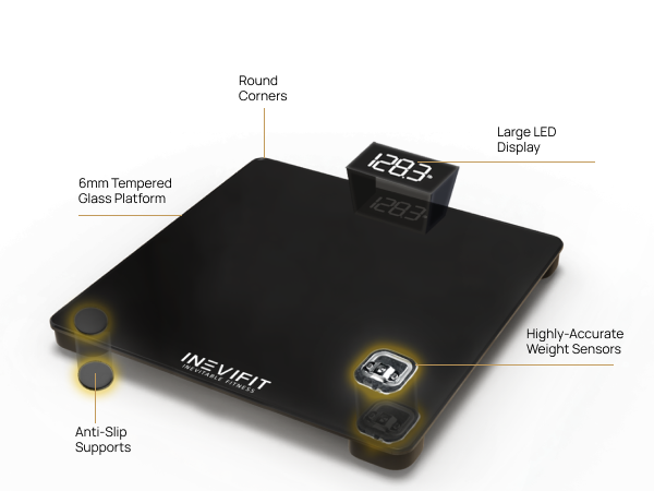I-BS003 - Digital Bathroom Scale - Premium A+ - Mobile