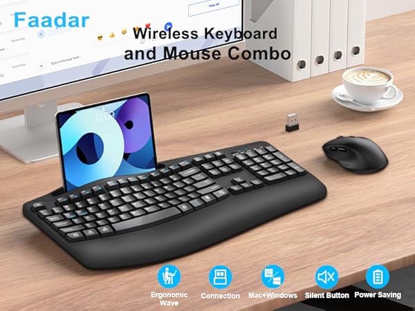 wireless keyboard and mouse