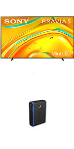 Sony K98XR50 98 Inch Bravia Mini LED 4K HDR TV with an Austere 5S-PS4-US1 4-Outlet Power (2025)