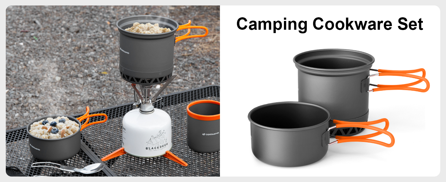 Camping Cookware Mess Kit