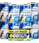 PetLovers Extra Sticky Lint Roller Mega Value Set for Pet Hair Removal, Dog and Cat Lint Remover ...