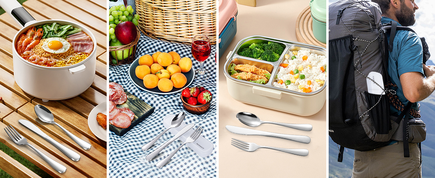 Travel Silverware Set
