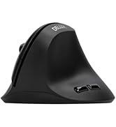 DeLUX Ergonomic Mouse Wireless for Small Hands, Vertical Mouse for Carpal Tunnel, 75g Lightweight...