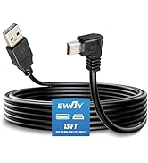 EWAY Mini USB Dash Cam Power Cable 13ft, for Rexing V1 Pro V5 V3 Byakov S6 Rove R2-4K Dashcam Das...