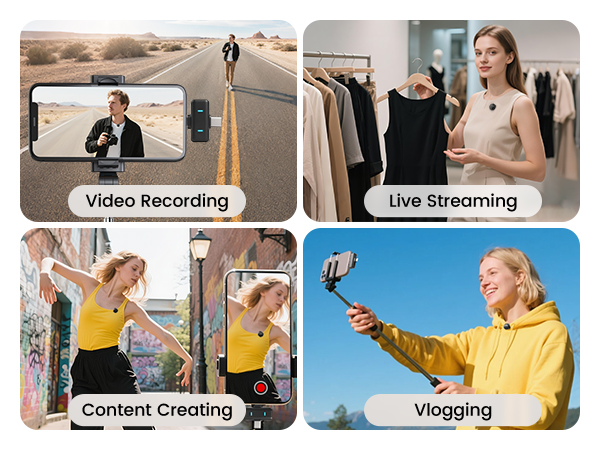 Wireless Lavalier Microphones