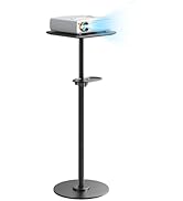 PUTORSEN Heavy-Duty Projector Stand – Height Adjustable Floor Projector Stand,Extends 27.6" to 47...
