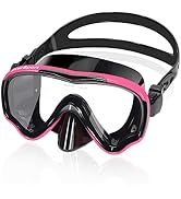 EverSport Swim Goggles Adult with Nose Cover, Clear Diving Mask Wide View No Blurring for Men Wom...