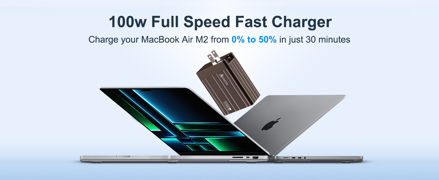 100W MacBook charger