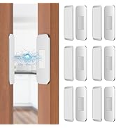 Jiayi 6 Pack Ultra Thin No Drill Magnetic Cabinet Door Catch, Adhesive Stainless Steel Drawer Mag...