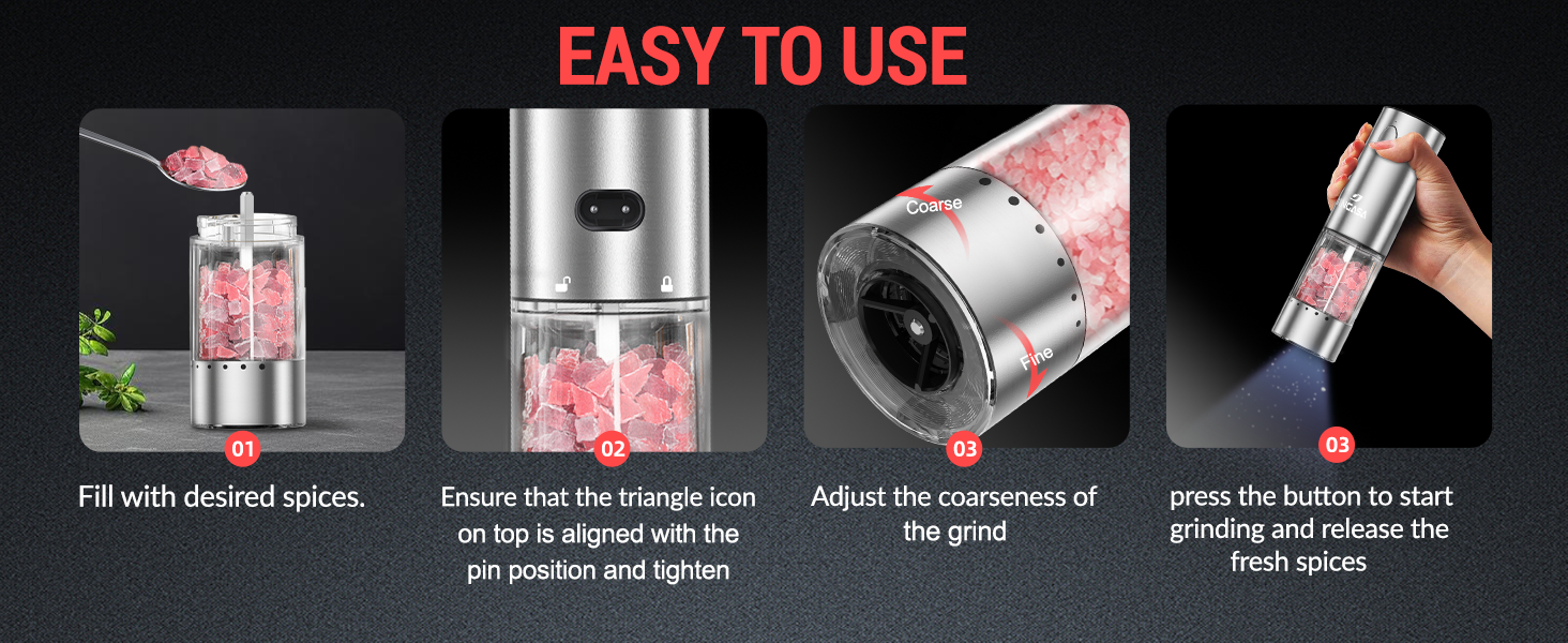 Electric Salt and Pepper