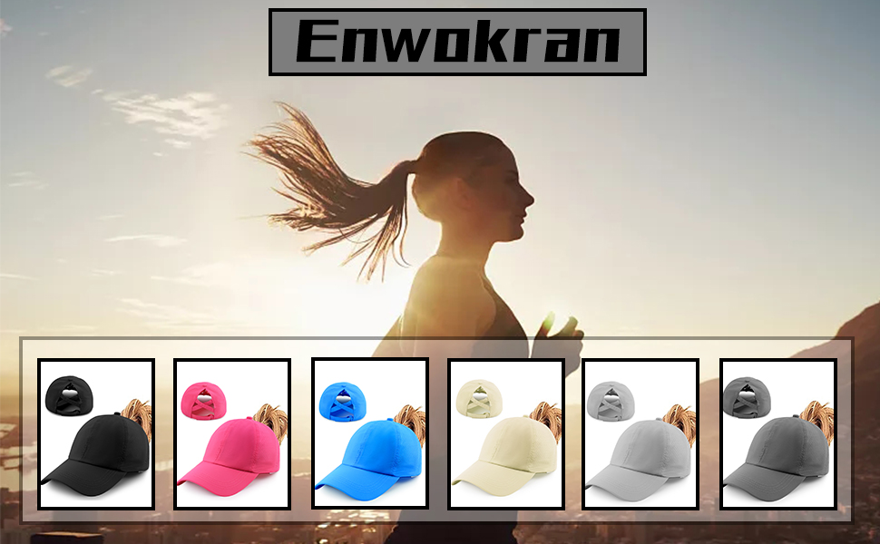 Womens Ponytail Hat Baseball Cap