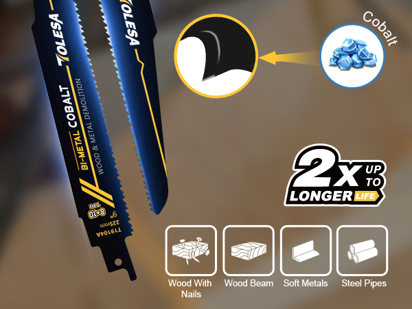 reciprocating saw blades