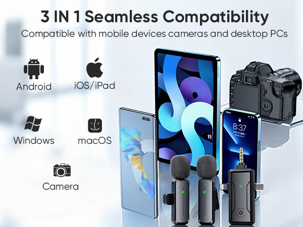 3 in 1 seamless compatibility