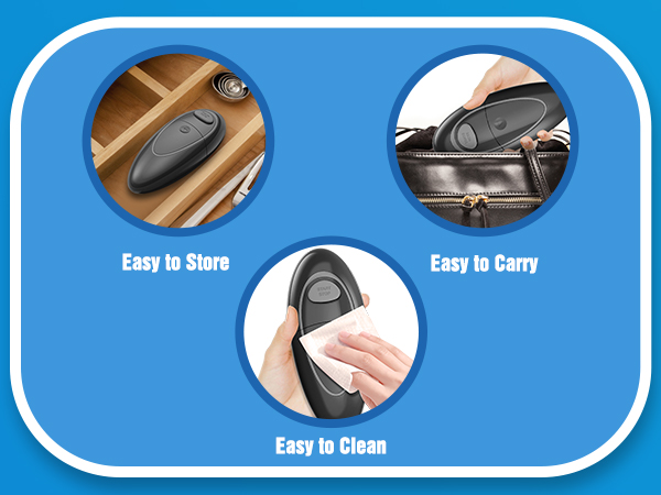 handheld electric can opener, one touch can opener, left handed can opener