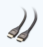 Premium Braided 48Gbps Ultra HD 8K HDMI Cable 3.3 ft