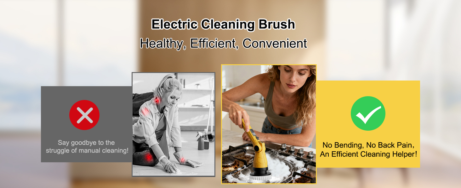 scrubber brush electric