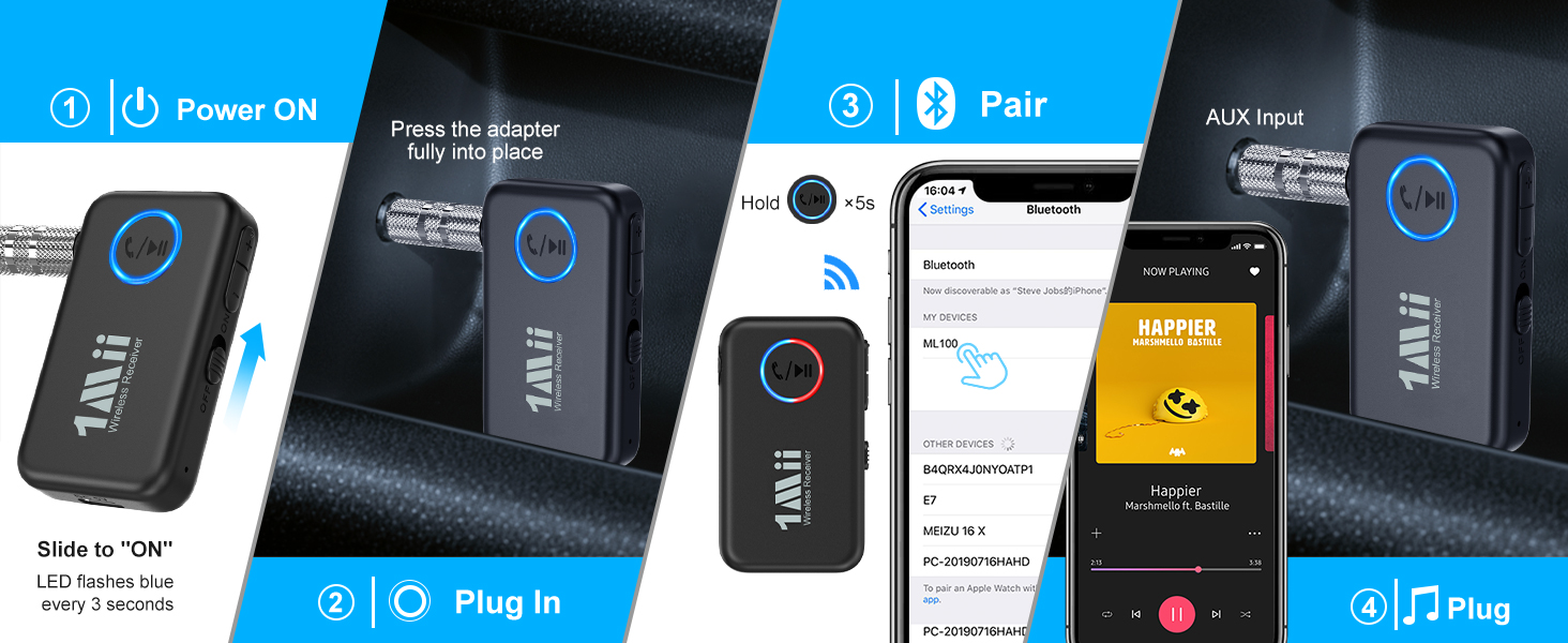 bluetooth audio receiver