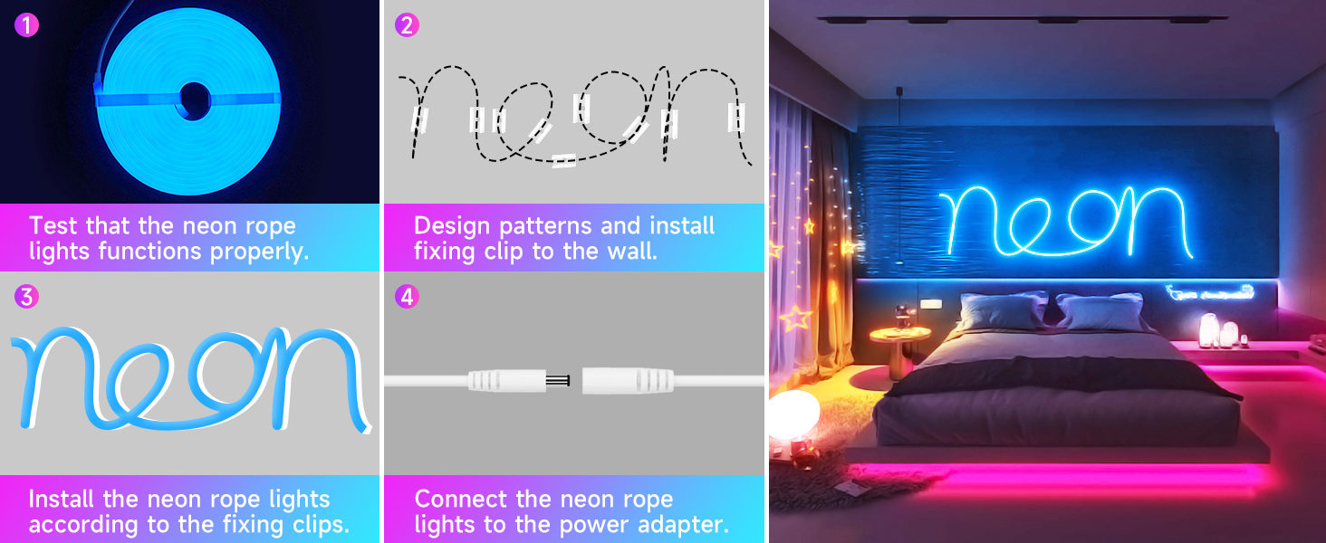 neon rope light