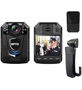 BFTD DSJ-F2 2K Body Camera,1440P Body Wearble Cam with Night Vision,Built in 3200mAh Battery for ...