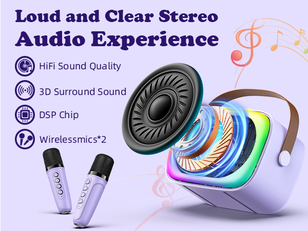 mini karaoke machine